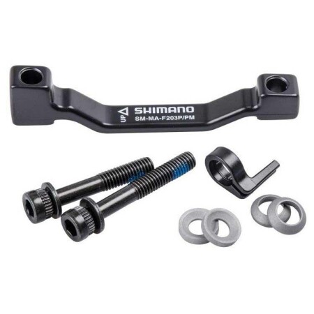 Shimano Fren Kaliper Adaptörü SM-MA-F203P 203 mm Ön - Siyah - 1