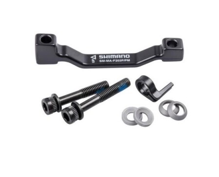 Shimano Fren Kaliper Adaptörü SM-MA-F203P 203 mm Ön - Siyah - 2