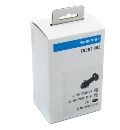 Shimano HB-TC500-15 Boost Ön Göbek 32 Delik Siyah Disc 15x110mm - 6