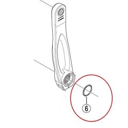 Shimano Hollowtech Sol Kol Contası 