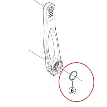 Shimano Hollowtech Sol Kol Contası  - 1