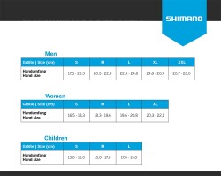 Shimano Light Thermal Bayan Siyah Uzun Parmak Kışlık Eldiven Beden XL - 3