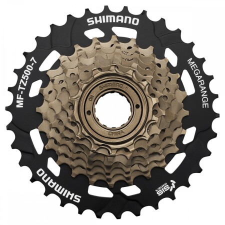 Shimano Ruble Dişli MF-TZ500  7s Megarange 14-34T - 1