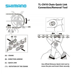 Shimano TL-CN10 Quick Link Sökme Takma Aparatı - 4