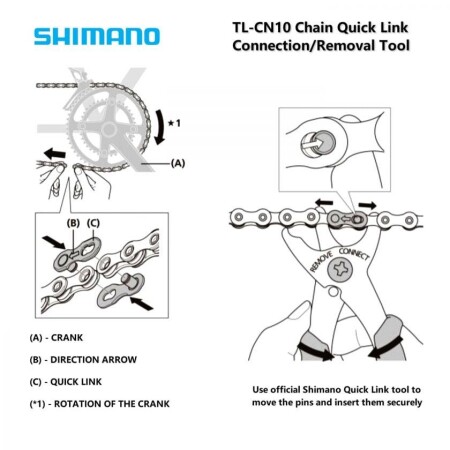 Shimano TL-CN10 Quick Link Sökme Takma Aparatı - 4