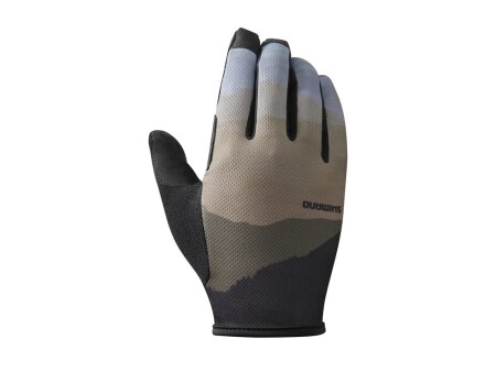 Shimano Trail Uzun Parmaklı Eldiven Beden M Kahverengi - 1
