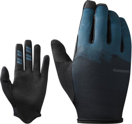 Shimano Trail Uzun Parmaklı Eldiven Lacivert Beden M - 3