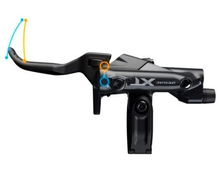 Shimano XT BL-M8200 I-Spec Ön Hidrolik Disk Fren Kolu - 4