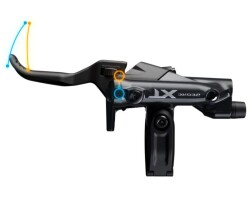 Shimano XT BL-M8200 I-Spec Arka Hidrolik Disk Fren Kolu - 4