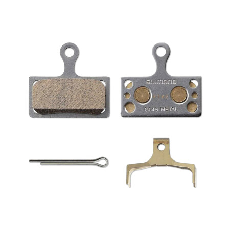 Shimano XTR, XT, SLX, Alfine Metal Disk Fren Balatası G04S-MX - 2