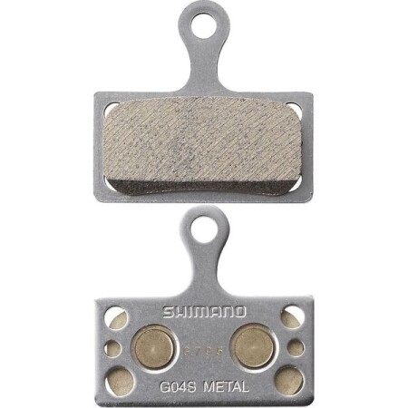 Shimano XTR, XT, SLX, Alfine Metal Disk Fren Balatası G04S-MX - 3