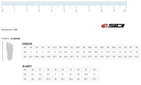 Sidi Shot2 Siyah Yol Ayakkabısı 44 Numara - 5