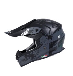 Sway Crak Full Face Tam Korumalı Kask (XL/61-62cm) Siyah - Gri - 1