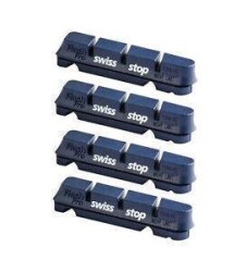 Swissstop Flash Pro BXP  Aluminium Jant Pabuç Sram / Shimano Uyumlu Siyah