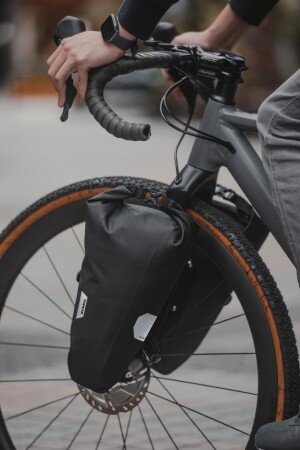 Topeak QR Fork DryBag Civata Bağlantılı Maşa Çantası 5.8L Siyah TC3703B - 5