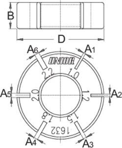 Unior Tools Aero Jant Telleri için Sabitleme Tel Tutucusu - 2