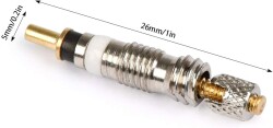 Vittoria Presta Sibop Valve - Valf  25 adet - 3