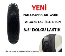 Xiaomi SWAY 8.5 inç Elektrikli Scooter Dolgu Dış Lastik 8-1/2