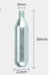 XLC Co2 Hava Tüpü 2li Set 16g - 2