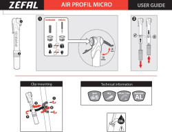 Zefal El Pompası Air Profil Micro - 5