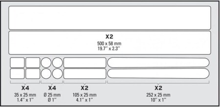 Zefal Kadro Koruma Skın Armor (L) Etıket Set - 3