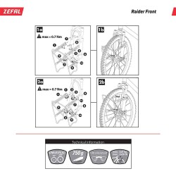 Zefal Raider Bisiklet Ön Bagaj Alüminyum - 7