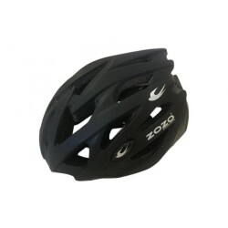 Zozo MV29 Kask Arka Led Lambalı Mat Siyah (L) Beden