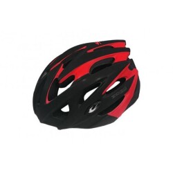 Zozo MV29 Kask Arka Led Lambalı Siyah Kırmızı (M)
