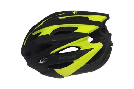 Zozo MV29 Kask Arka Led Lambalı Siyah Lime (L) - 2